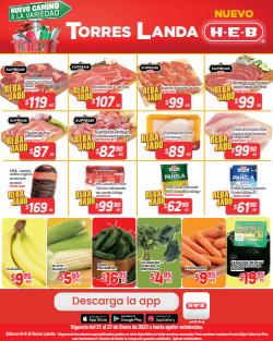 Ofertas de Hiper-Supermercados en el catálogo de HEB ( Vence hoy)