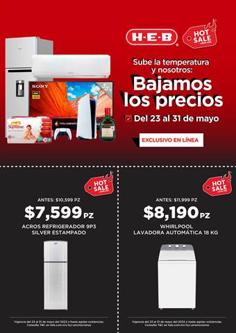 Ofertas de Hiper-Supermercados en Tonalá (Jalisco) | Bajamos los Precios de HEB | 23/5/2022 - 31/5/2022