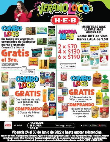 Catálogo HEB en León | Verano Loco | 24/6/2022 - 30/6/2022