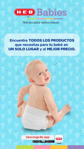 Ofertas de Ropa, Zapatos y Accesorios en Monclova | H-E-B Babies de HEB | 24/6/2022 - 30/6/2022