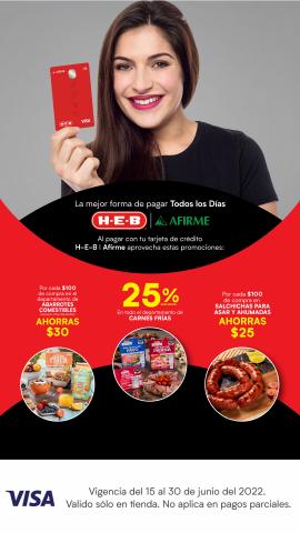 Ofertas de Hiper-Supermercados en Santiago de Querétaro | H-E-B | AFIRME de HEB | 28/6/2022 - 30/6/2022