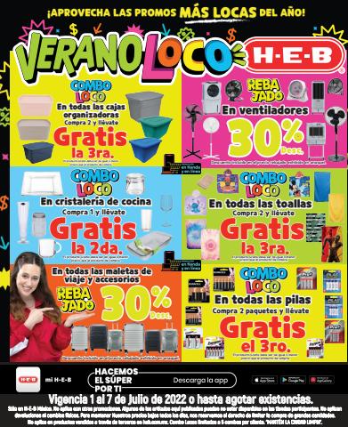 Catálogo HEB | Verano Loco | Torres Landa  | 1/7/2022 - 7/7/2022