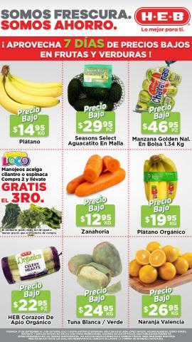 Ofertas de Hiper-Supermercados en Irapuato | ¡Aprovecha en Heb 7 Días de Precios Bajos! | Bajío de HEB | 27/9/2022 - 3/10/2022