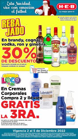 Ofertas de Perfumerías y Belleza en Reynosa | Esta Navidad vive con emoción el futbol de HEB | 2/12/2022 - 5/12/2022