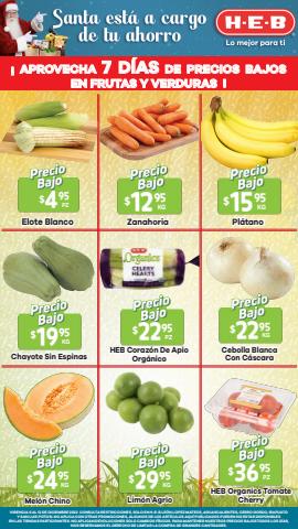 Ofertas de Hiper-Supermercados en Lagos de Moreno | Aprovecha 7 Días de Precios Bajos en Frutas y Verduras | Bajío  de HEB | 6/12/2022 - 12/12/2022