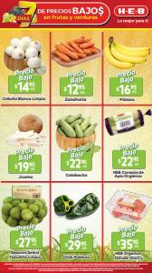 Catálogo HEB en Silao | Aprovecha 7 Días de Precios Bajos en Frutas y Verduras | Bajio | 31/1/2023 - 6/2/2023