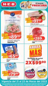 Ofertas de Hiper-Supermercados en Santiago de Querétaro | Si Buscas Frescura | Querétaro de HEB | 21/3/2023 - 23/3/2023