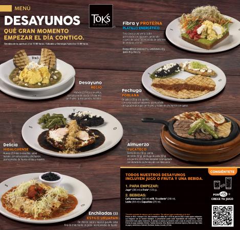 Ofertas de Restaurantes en Heróica Puebla de Zaragoza | Menú Junio de Toks Restaurante | 2/6/2022 - 30/6/2022