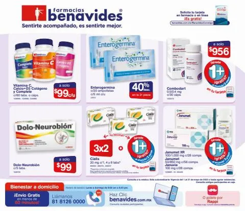 Catálogo Farmacias Benavides en San Luis Potosí | Catalogo MAYO | 3/5/2023 - 31/5/2023