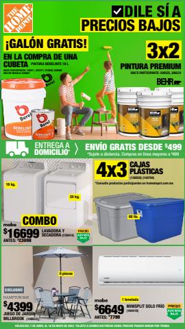 Catálogo The Home Depot | DILE SÍ A PRECIOS BAJOS | 7/4/2022 - 18/5/2022