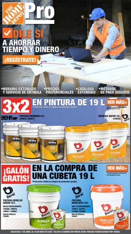 Catálogo The Home Depot en Heróica Puebla de Zaragoza | DILE SÍ A AHORRAR TIEMPO Y DINERO | 7/4/2022 - 18/5/2022