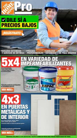 Ofertas de Ferreterías y Construcción en Monclova | DILE SÍ A PRECIOS BAJOS de The Home Depot | 9/6/2022 - 13/7/2022