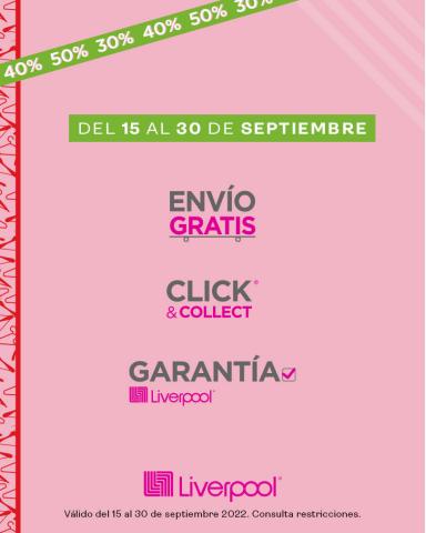 Ofertas de Tiendas Departamentales en Ciudad del Carmen (Campeche) | Ofertas Increíbles! de Liverpool | 19/9/2022 - 30/9/2022