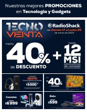 Ofertas de Electrónica y Tecnología | TECNO-VENTA RADIOSHACK de RadioShack | 17/3/2023 - 20/3/2023