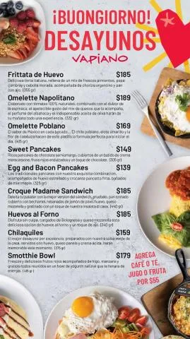 Catálogo Vapiano | Menú | 17/3/2023 - 30/6/2023