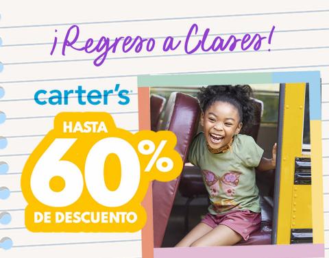 Ofertas de Juguetes y Niños en Texcoco de Mora | Ofertas Increíbles! de Carter's | 19/9/2022 - 30/9/2022
