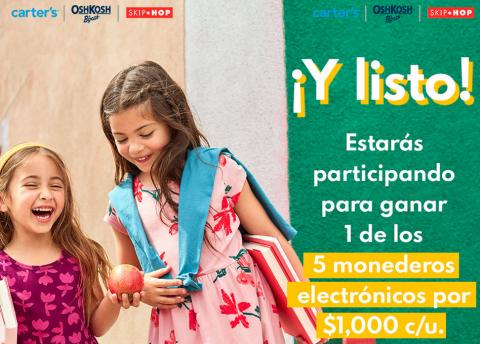 Ofertas de Juguetes y Niños en Tonalá (Jalisco) | Ofertas Increíbles! de Carter's | 4/10/2022 - 12/10/2022