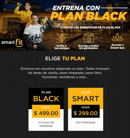Ofertas de Deporte en Xochimilco | Plan Black de Smart Fit | 1/8/2022 - 31/8/2022