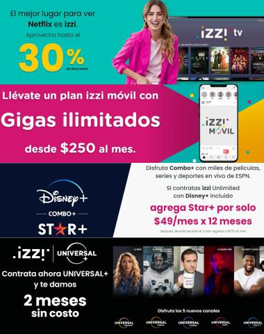 Catálogo Izzi Telecom en Tijuana | Grandes ofertas izzi | 2/6/2022 - 30/6/2022
