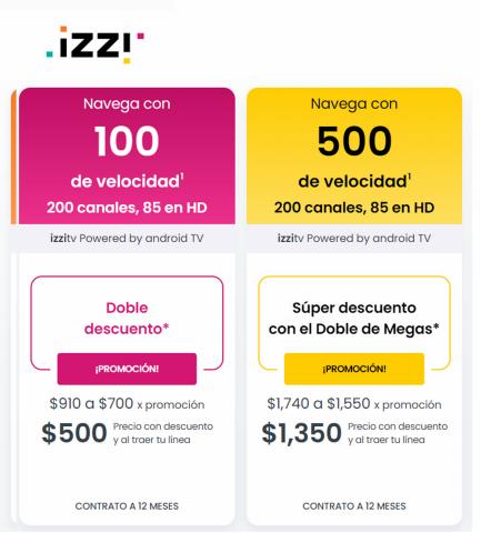 Catálogo Izzi Telecom | Ofertas Increíbles! | 6/9/2022 - 30/9/2022