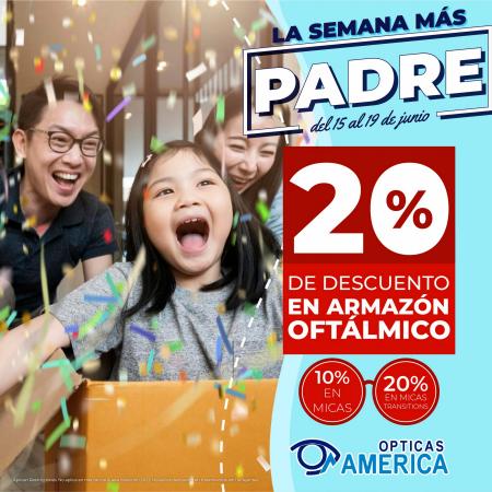 Catálogo Ópticas América en Ciudad de México | Ofertas del Día del Padre | 14/6/2022 - 19/6/2022