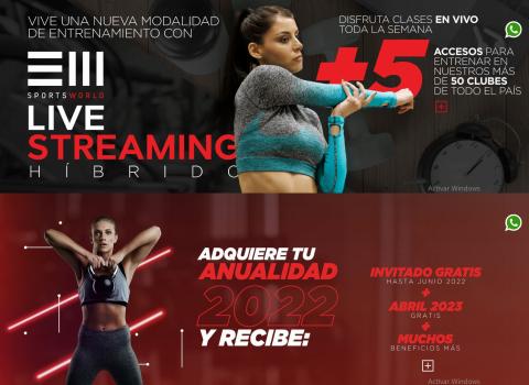 Ofertas de Deporte en Hermosillo | Ofertas Increíbles de Sports World | 13/4/2022 - 31/5/2022