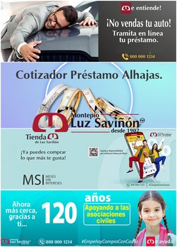 Ofertas de Lenovo en el catálogo de Montepío Luz Saviñón ( Publicado hoy)