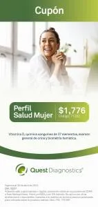 Ofertas de Farmacias y Salud en Xochimilco | Catálogo Quest Diagnostics de Quest Diagnostics | 11/1/2023 - 30/4/2023