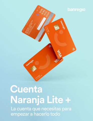 Catálogo Banregio | Cuenta Lite Plus | 18/4/2022 - 17/7/2022