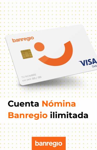 Ofertas de Bancos y Servicios en Ensenada (Baja California) | Cuenta Nómina de Banregio | 20/7/2022 - 31/8/2022
