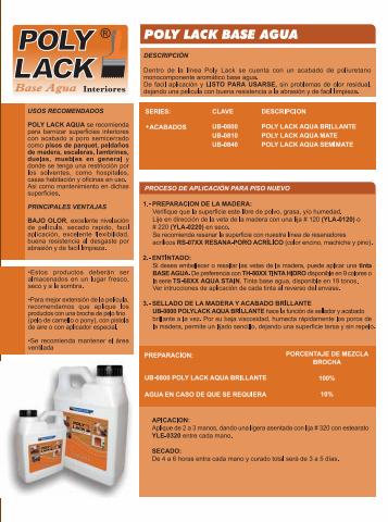 Catálogo Sayer | Folleto Poly Lack | 18/9/2022 - 17/12/2022
