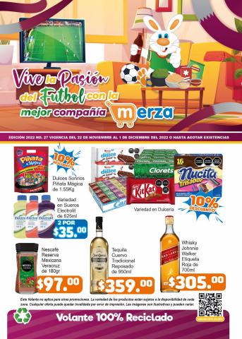 Ofertas de Hiper-Supermercados en Sahuayo de Morelos | Ofertas Increíbles! de Merza | 22/11/2022 - 1/12/2022