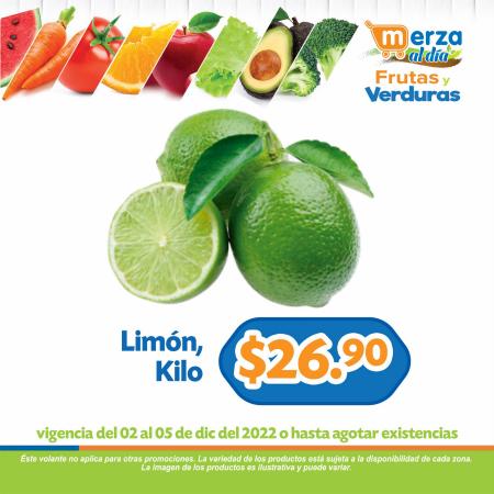 Catálogo Merza en Guadalajara | Frutas y Verduras  | 2/12/2022 - 5/12/2022