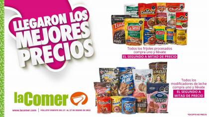 Ofertas de Hiper-Supermercados en el catálogo de La Comer ( Vence hoy)