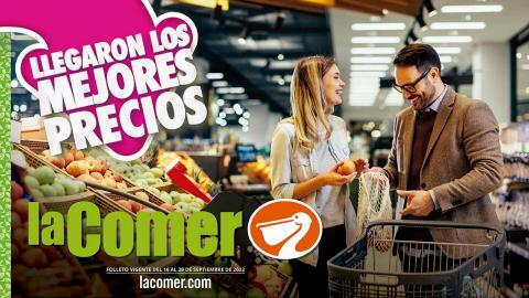 Ofertas de Hiper-Supermercados en Ciudad de México | LLEGARON LOS MEJORES PRECIOS de La Comer | 16/9/2022 - 29/9/2022