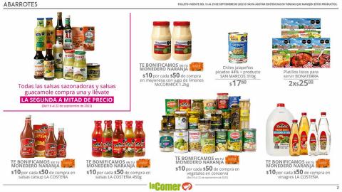 Catálogo La Comer | LLEGARON LOS MEJORES PRECIOS | 16/9/2022 - 29/9/2022