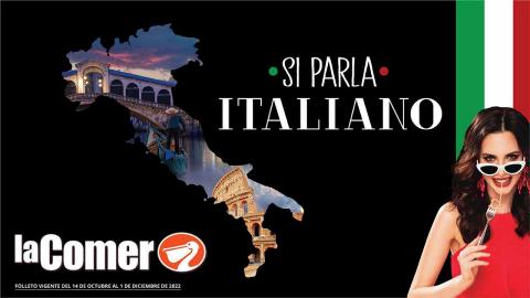 Ofertas de Restaurantes en Silao | SI PARLA ITALIANO de La Comer | 14/10/2022 - 1/12/2022
