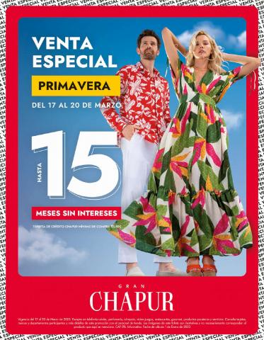 Catálogo Chapur en Mérida | Folleto Venta Especial Primavera | 16/3/2023 - 31/3/2023