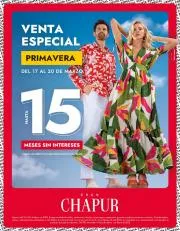 Catálogo Chapur en Cancún | Folleto Venta Especial Primavera | 16/3/2023 - 31/3/2023
