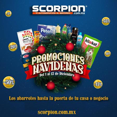 Catálogo Scorpion en Ciudad de México | Promociones navideñas | 1/12/2022 - 13/12/2022