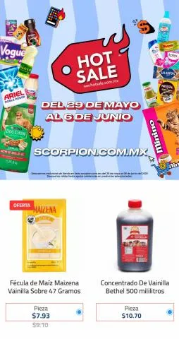 Catálogo Scorpion en Benito Juárez (CDMX) | Hot Sale! | 29/5/2023 - 6/6/2023