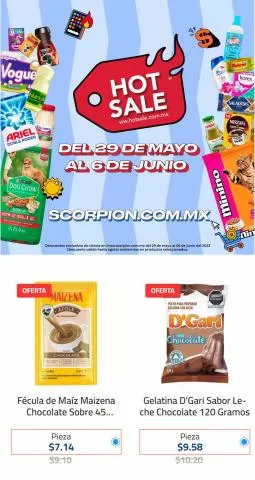 Catálogo Scorpion en Benito Juárez (CDMX) | Hot Sale! | 29/5/2023 - 6/6/2023