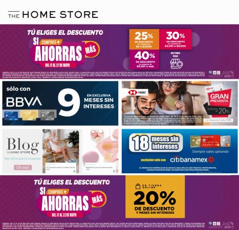 Catálogo The Home Store en Mérida | Ofertas Increíbles | 21/5/2022 - 27/5/2022