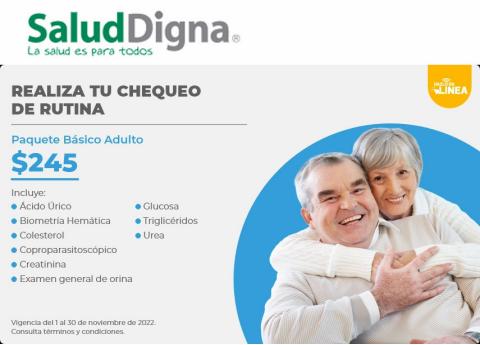 Catálogo Salud Digna en Heróica Puebla de Zaragoza | Ofertas Increíbles! | 2/11/2022 - 30/11/2022