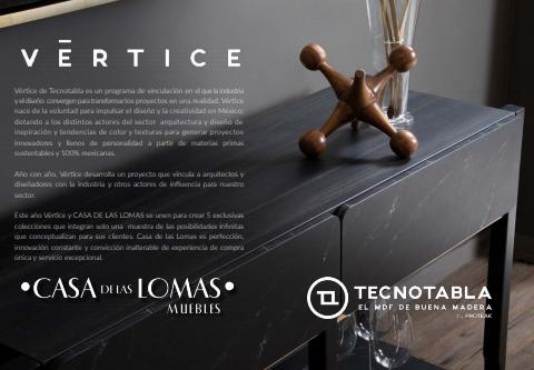 Catálogo Casa de las Lomas | Nueva Colección de muebles Vertice. | 24/11/2022 - 31/12/2022