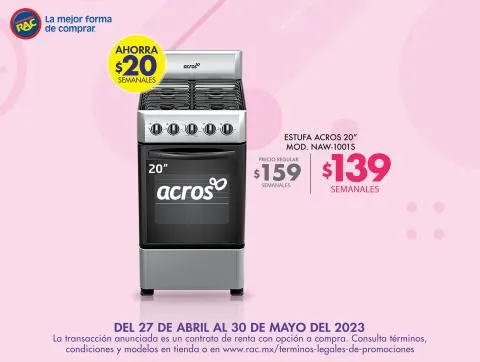 Catálogo RAC en Santiago de Querétaro | Ofertas Increíbles! | 11/5/2023 - 30/5/2023
