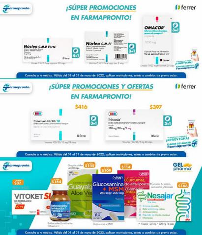 Ofertas de Farmacias y Salud en Ciudad Cuauhtémoc (Chihuahua) | Súper promociones mayo de Farmapronto | 1/5/2022 - 31/5/2022