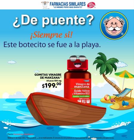 Ofertas de Farmacias y Salud en Mérida | Farmacias Similares - Ofertas de Farmacias Similares | 2/5/2022 - 31/5/2022