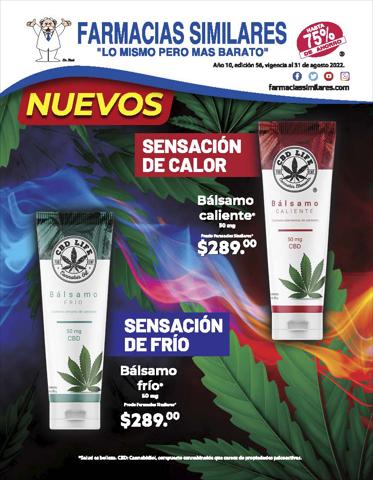 Catálogo Farmacias Similares en Cárdenas (Tabasco) | Farmacias Similares | 3/8/2022 - 31/8/2022