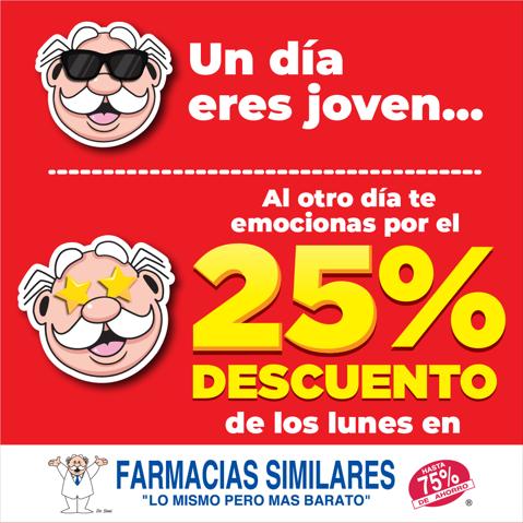 Ofertas de Farmacias y Salud en Monterrey | Ofertas Farmacias Similares de Farmacias Similares | 16/9/2022 - 30/9/2022